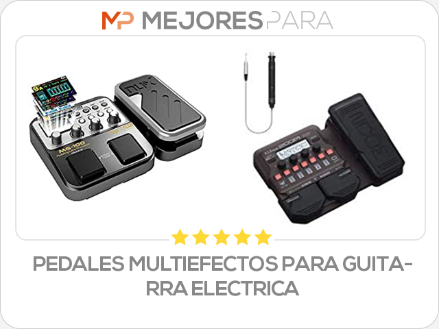 pedales multiefectos para guitarra electrica