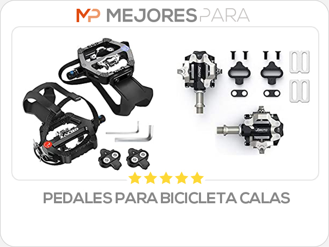 pedales para bicicleta calas