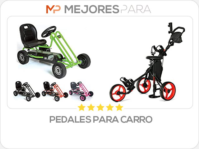 pedales para carro