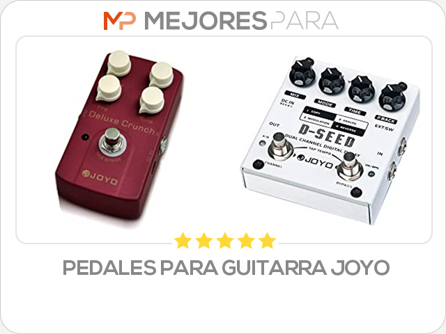 pedales para guitarra joyo