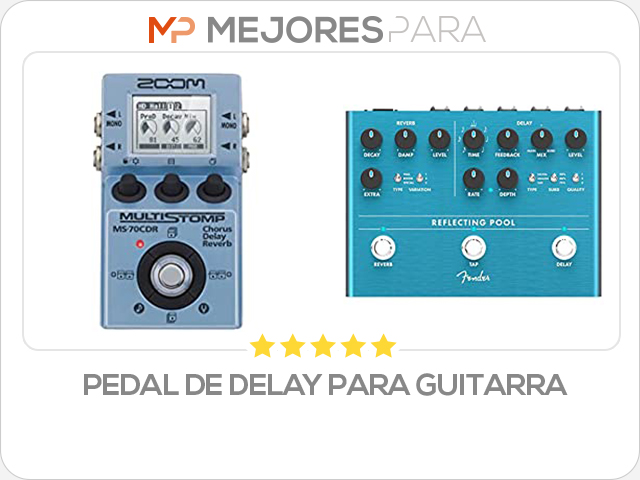 pedal de delay para guitarra