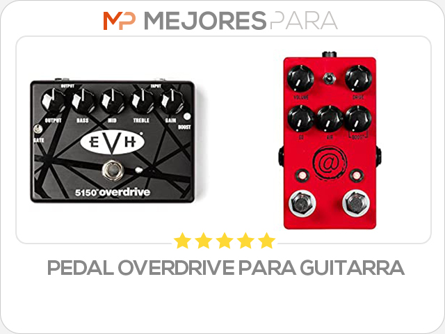 pedal overdrive para guitarra