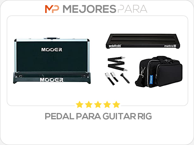 pedal para guitar rig