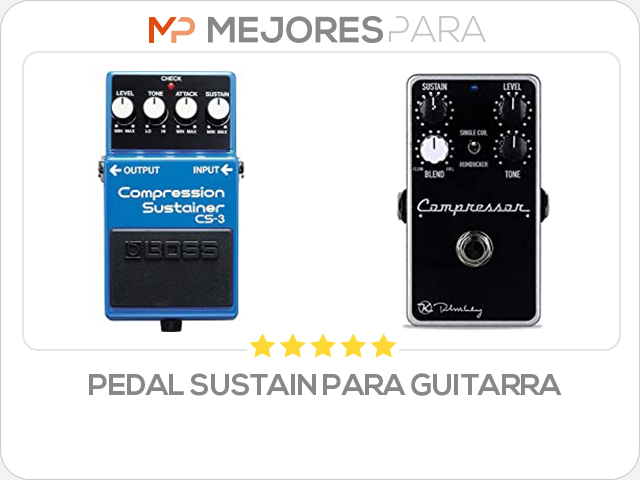 pedal sustain para guitarra