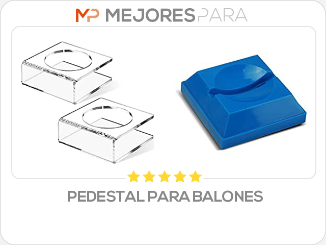 pedestal para balones