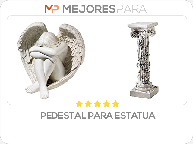 pedestal para estatua