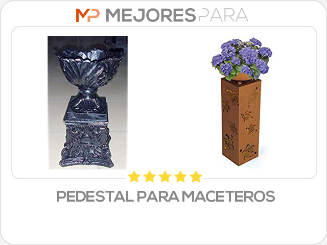 pedestal para maceteros