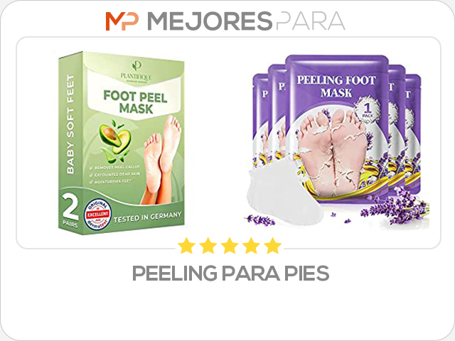 peeling para pies