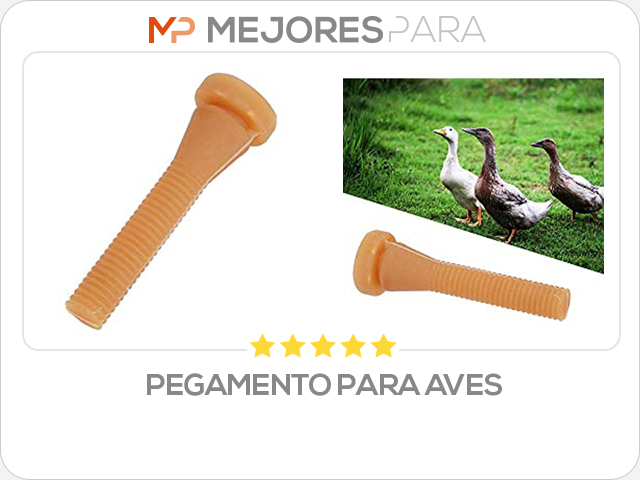 pegamento para aves