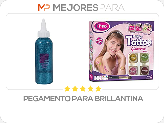 pegamento para brillantina