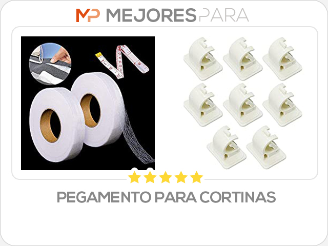 pegamento para cortinas