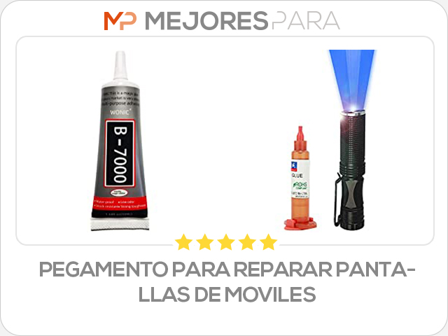 pegamento para reparar pantallas de moviles