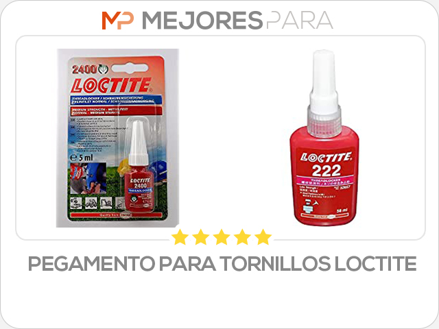 pegamento para tornillos loctite