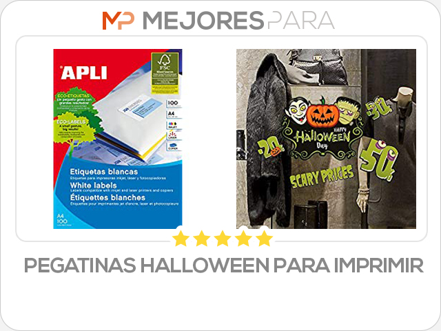 pegatinas halloween para imprimir