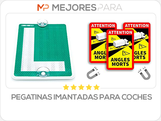 pegatinas imantadas para coches