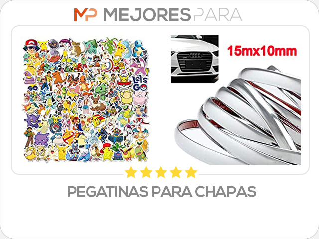 pegatinas para chapas