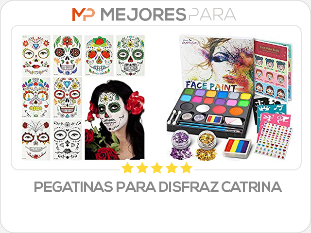 pegatinas para disfraz catrina