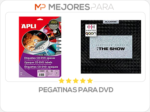 pegatinas para dvd