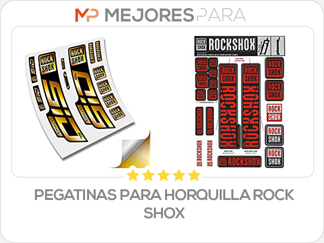 pegatinas para horquilla rock shox