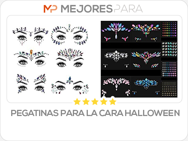 pegatinas para la cara halloween