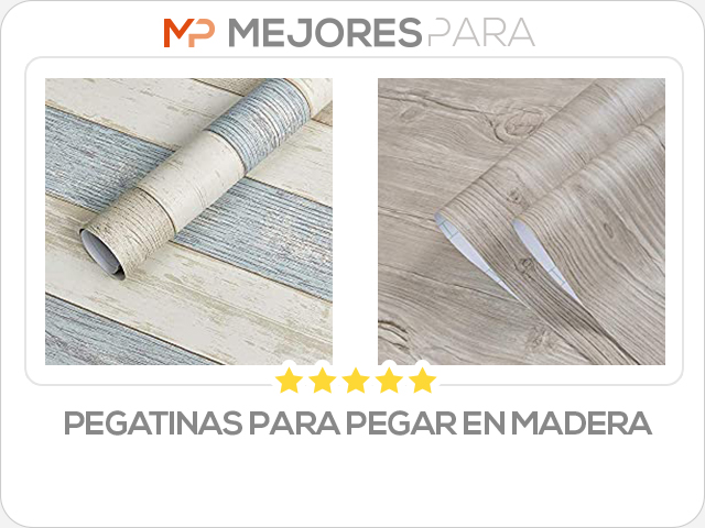 pegatinas para pegar en madera