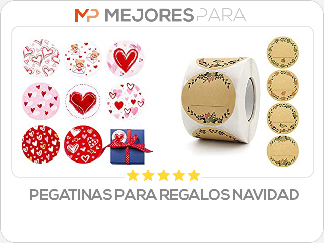 pegatinas para regalos navidad