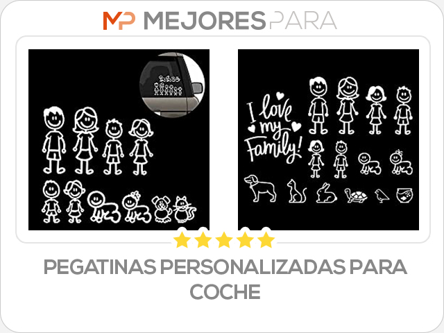 pegatinas personalizadas para coche