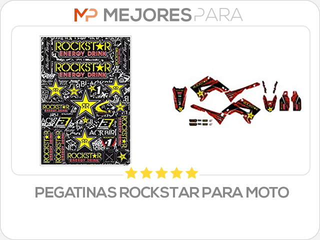 pegatinas rockstar para moto