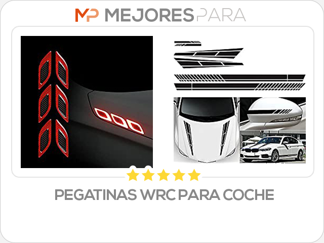 pegatinas wrc para coche