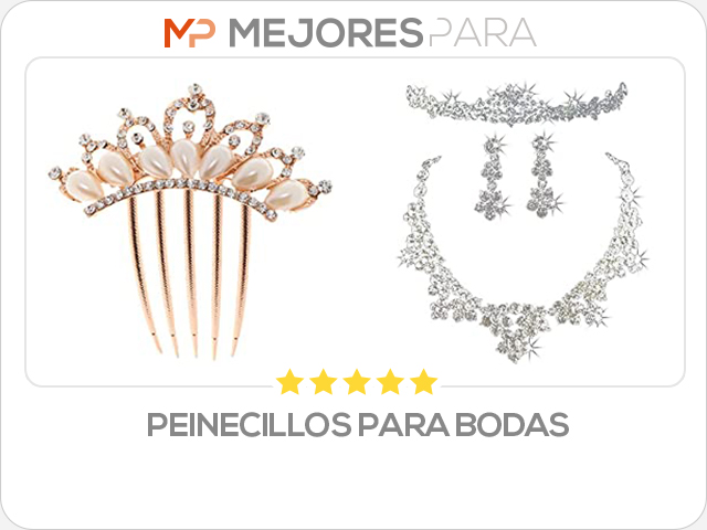 peinecillos para bodas