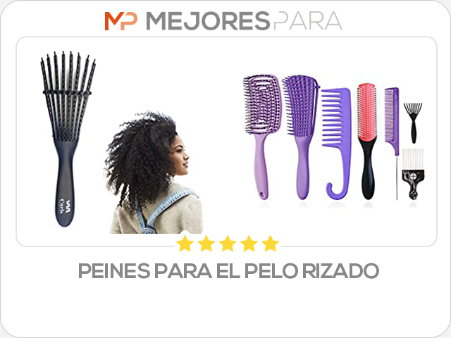 peines para el pelo rizado