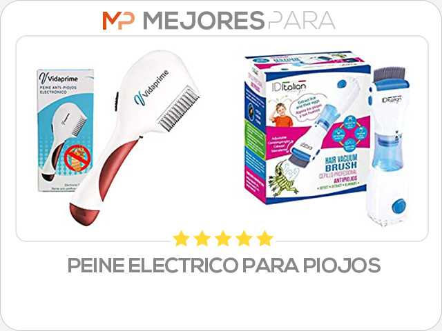 peine electrico para piojos