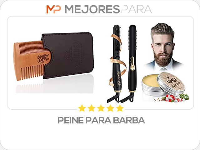 peine para barba