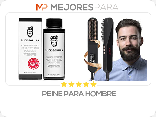 peine para hombre