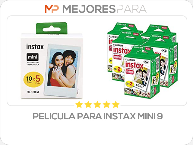 pelicula para instax mini 9