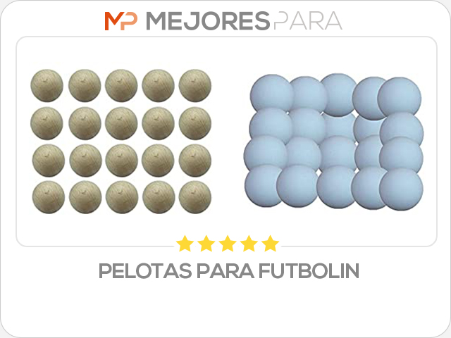 pelotas para futbolin