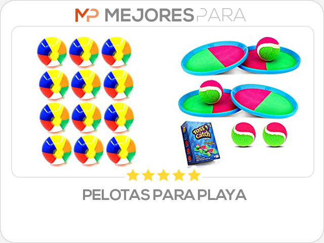 pelotas para playa