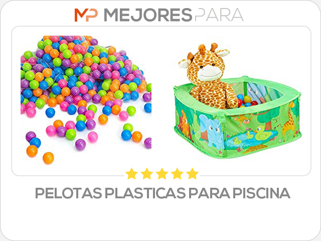 pelotas plasticas para piscina