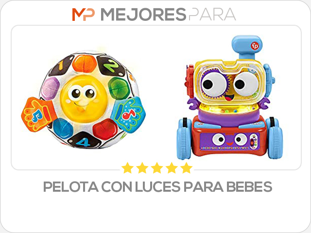 pelota con luces para bebes