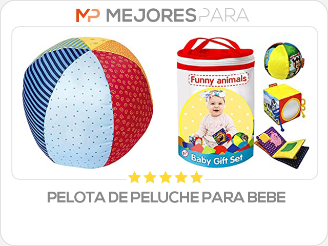 pelota de peluche para bebe