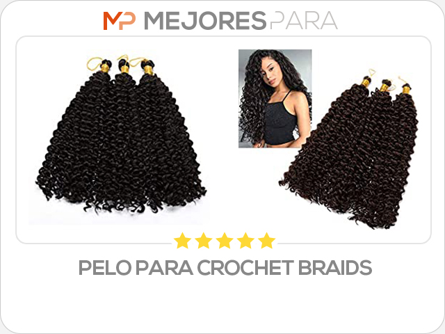 pelo para crochet braids