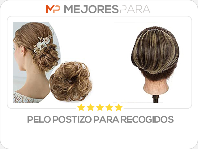 pelo postizo para recogidos