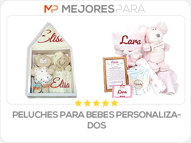 peluches para bebes personalizados