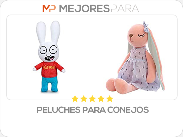 peluches para conejos