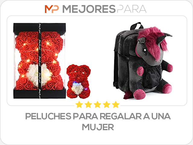 peluches para regalar a una mujer