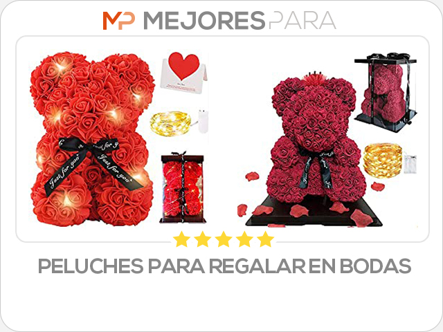 peluches para regalar en bodas