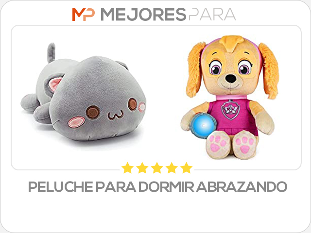 peluche para dormir abrazando