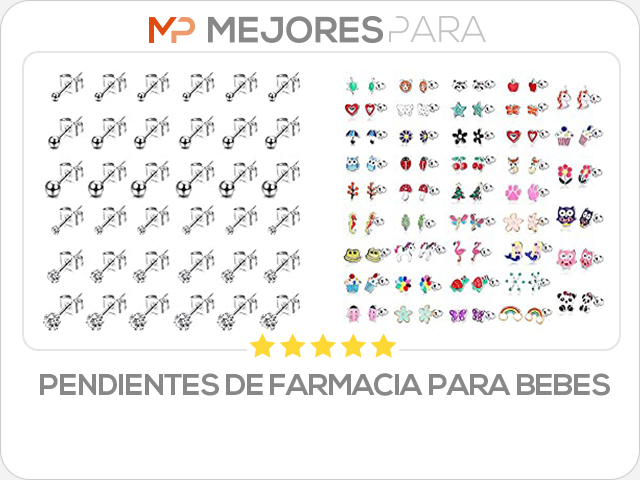 pendientes de farmacia para bebes