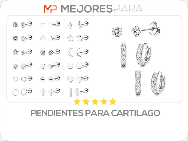 pendientes para cartilago