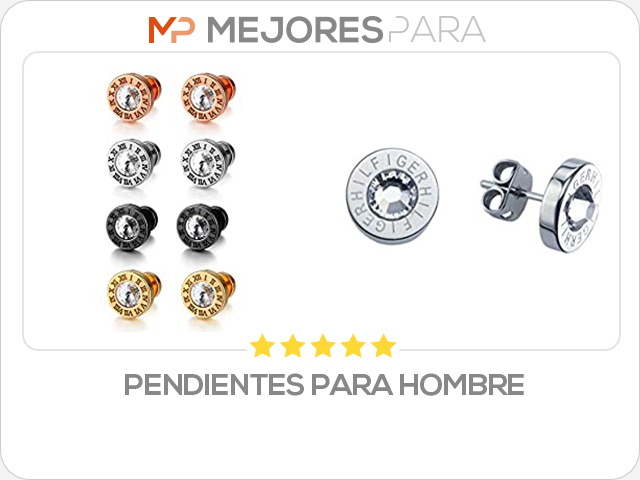 pendientes para hombre